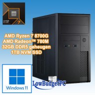Extra! R5 AMD 8700G met 32Gb DDR5