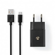 Micro-B USB lader  zwart