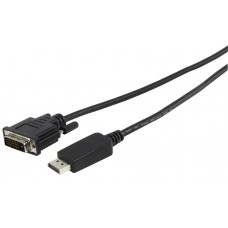 DP naar DVI kabel 2m