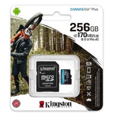 Kingston 256GB micro SDXC Canvas GO Plus