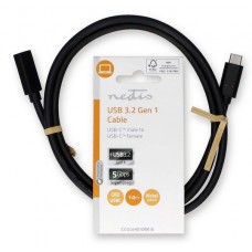 USB3.2  C (m) -  C  (f)  verlengkabel 1m
