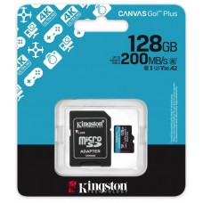 Kingston 128GB microSDXC Kaart CanvasGo Plus