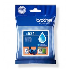 Brother LC-521C Cyaan 500 pagina's