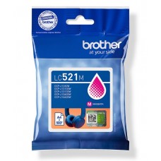 Brother LC-521M Magenta 500 pagina's